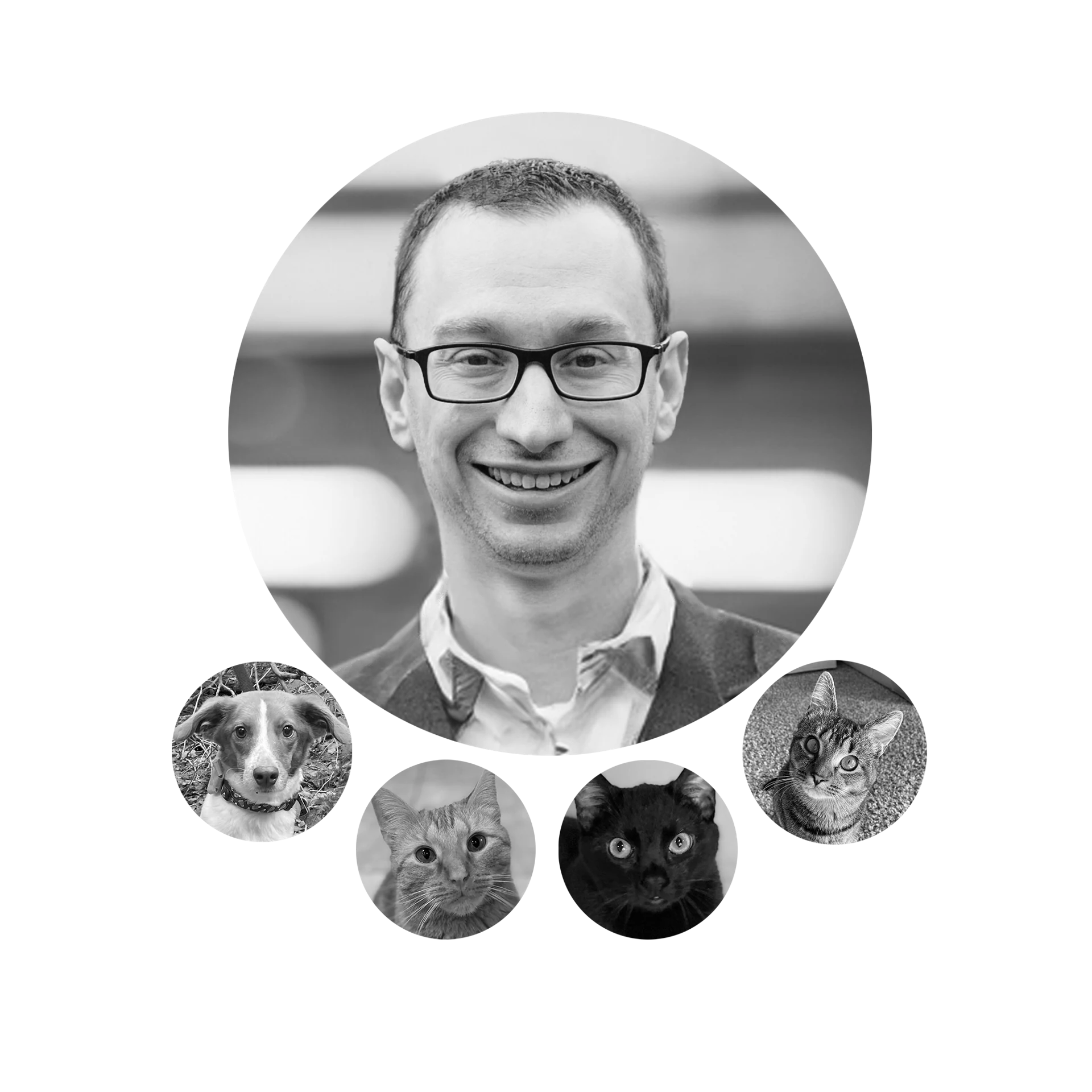 Ryan Simrell and his animals